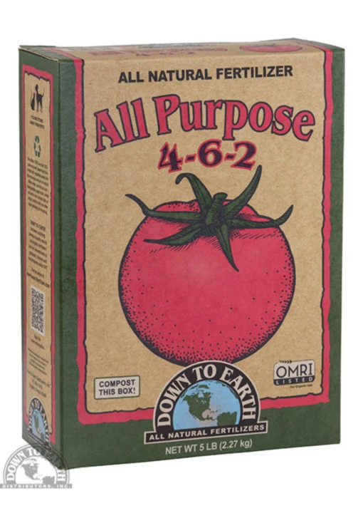 All Purpose 4-6-2 Organic Fertilizer Blend, 5lb -Garden Supplies Sales 2024 ALLPURPOSESowExoticPlantNurseryDTEFertilizerAllNaturalandOrganic