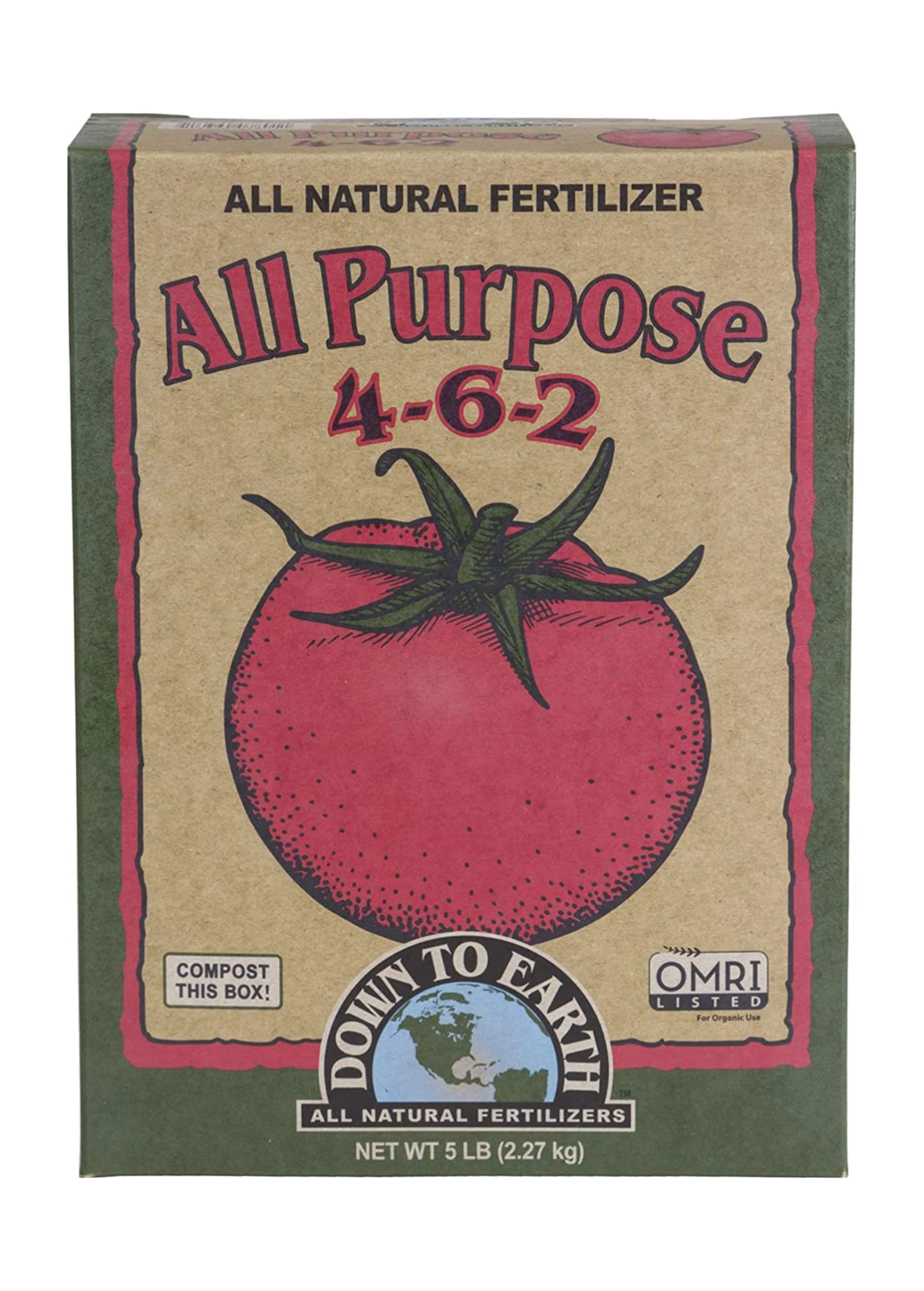 All Purpose 4-6-2 Organic Fertilizer Blend, 5lb 2 All Purpose 4-6-2 Organic Fertilizer Blend, 5lb - Image 2