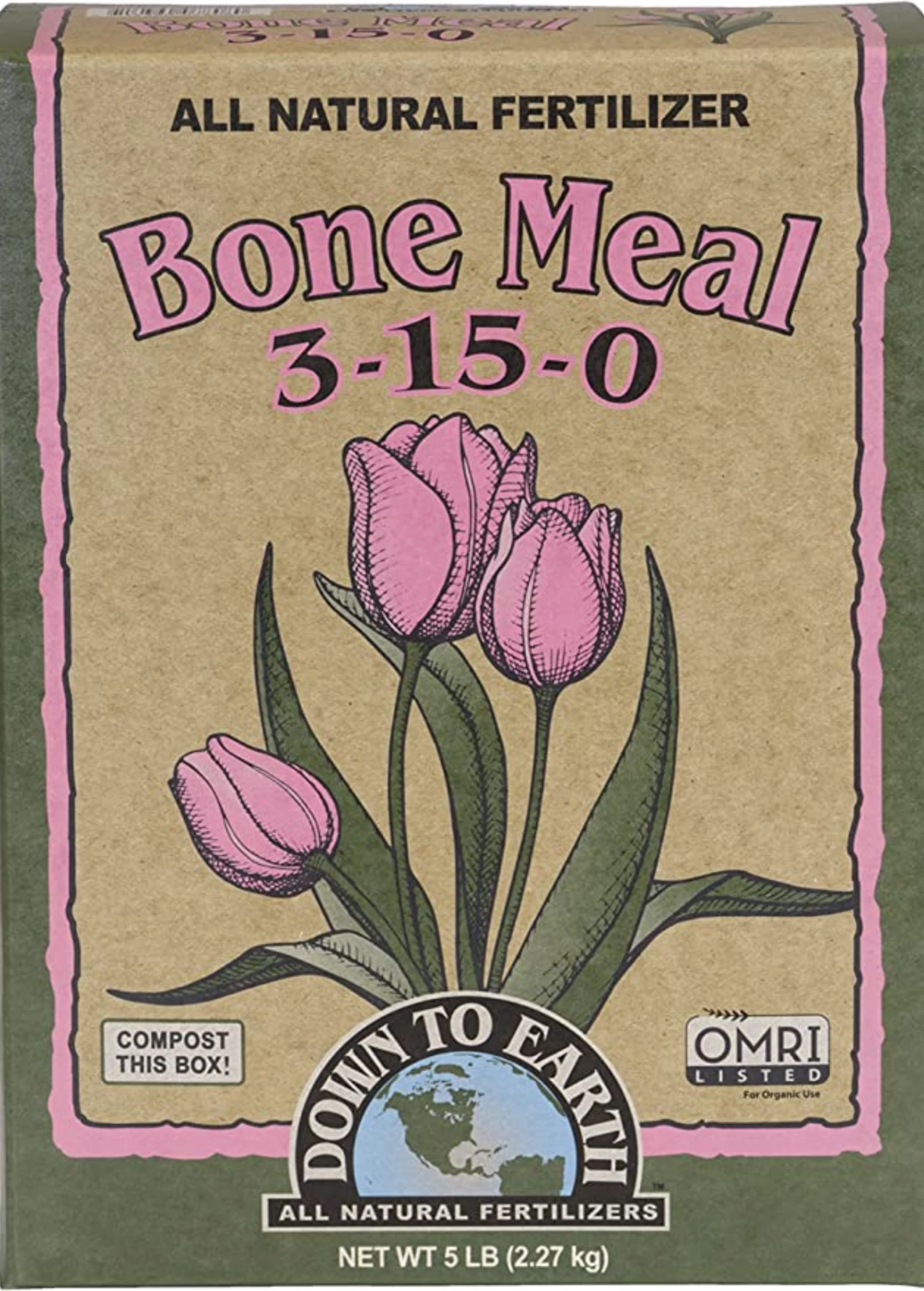 Bone Meal 3-15-0 Fertilizer, 5lb 2 Bone Meal 3-15-0 Fertilizer, 5lb - Image 2