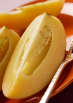 Pepino Dulce (Solanum Muricatum) 8 Pepino Dulce (Solanum Muricatum) -Garden Supplies Sales 2024 pepino dulce fruit cut open